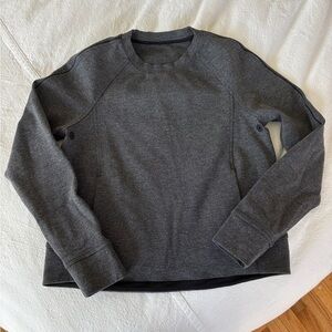 Like New, Lululemon Crewneck Sweatshirt Heathered Black Women's 4